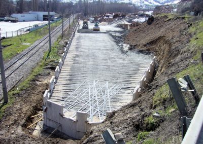 Bozüyük Köprü Kenar Ayakları ve İstinat duvarları - Bridge Abutments and Retaining Walls