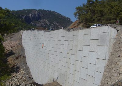 Gökova – Marmaris Yolu İstinat Duvarları – Highway Retaining Walls 5